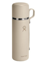 Beżowy termos turystyczny Hydro Flask 830 ml w kolorze owsianym Oat