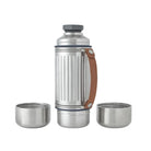 BLACK+BLUM Explorer Flask Duo termos 1 L – 24h ciepła/chłodu, 100% szczelny, 2 stalowe kubki, wytrzymały, do zmywarki.