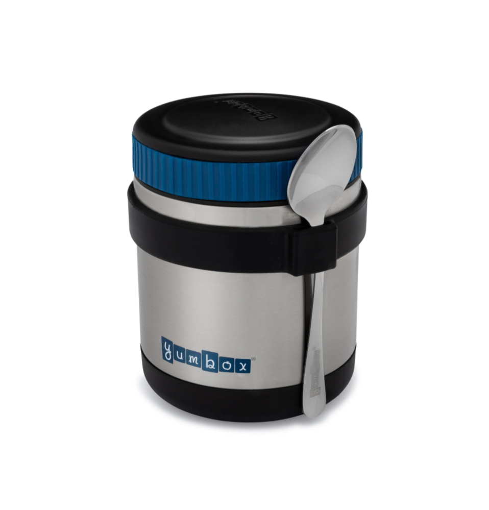 Termos obiadowy Yumbox Zuppa 415 ml – potrójna izolacja, utrzymuje ciepło do 8 godzin, kolor: czarny