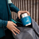 Esbit Sculptor 0,5 l Polar Blue – nowoczesny niebieski termos na jedzenie do szkoły