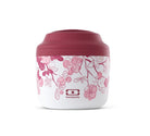 Monbento Element Magnolia – termos obiadowy 550 ml. Utrzymuje ciepło do 10 h, 100% szczelny, stal nierdzewna 316. Idealny na zupy i obiady w podróży, kolor: różowy