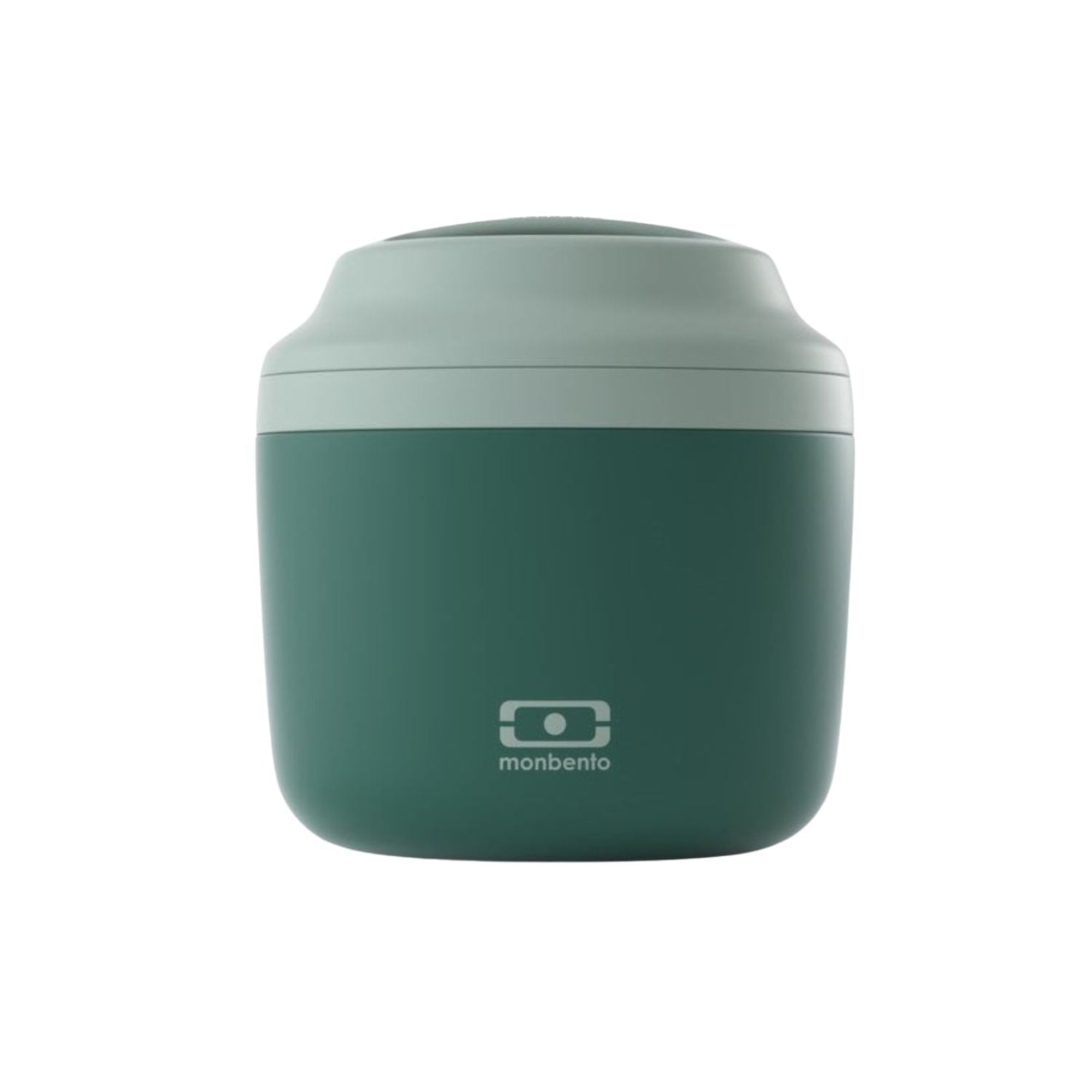 Monbento Element Green – termos obiadowy 550 ml. Utrzymuje ciepło do 10 h, 100% szczelny, stal nierdzewna 316. Idealny na zupy i obiady w podróży, kolor: zielony