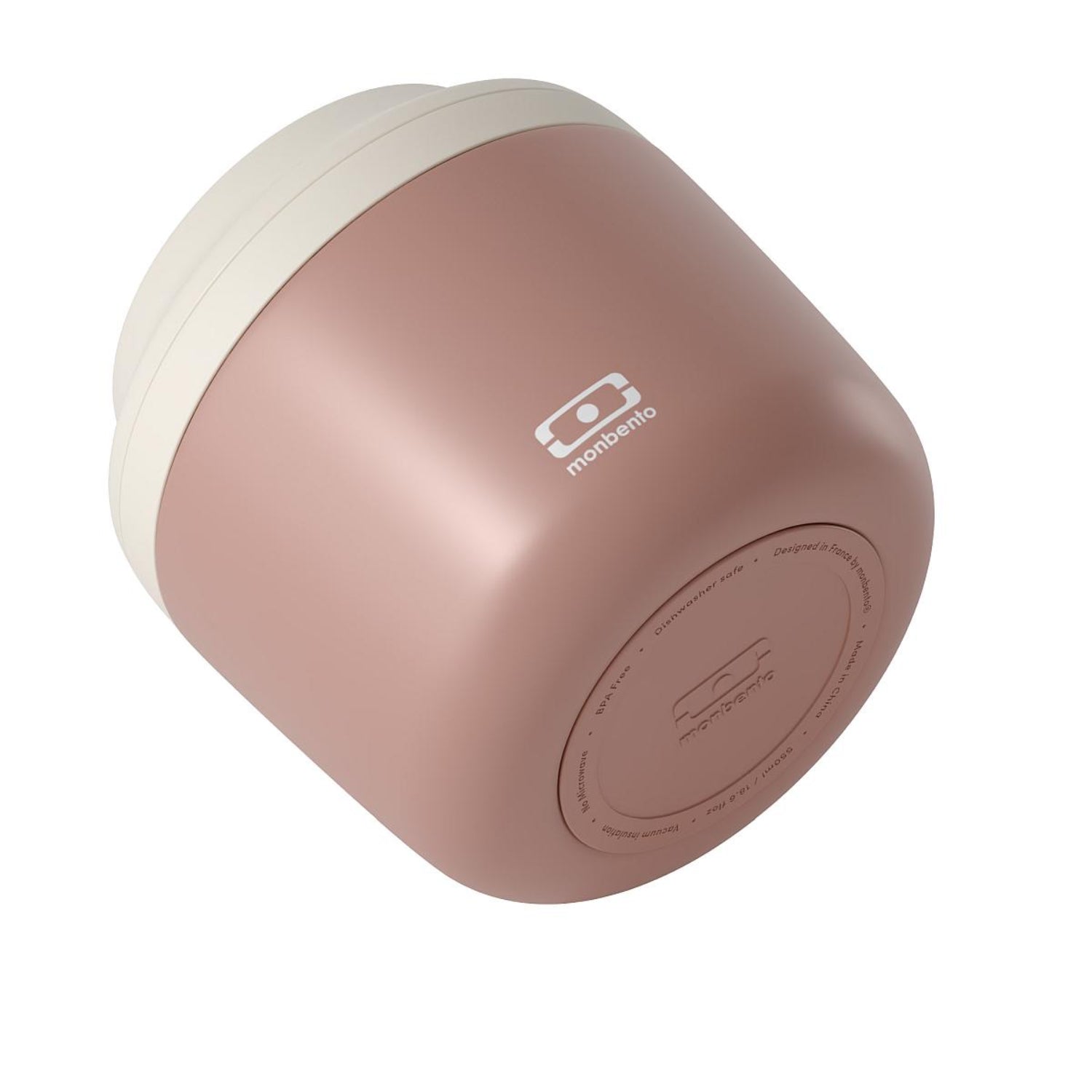 Monbento Element Pink Moka– termos obiadowy 550 ml. Utrzymuje ciepło do 10 h, 100% szczelny, stal nierdzewna 316. Idealny na zupy i obiady w podróży, kolor: różowy