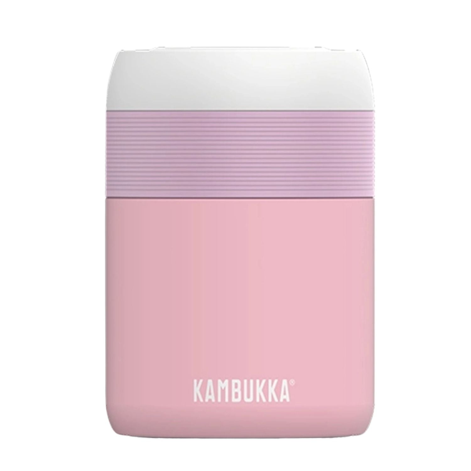 Termos obiadowy Kambukka Baby Pink – szczelny, utrzymuje ciepło 9h, łatwe otwieranie, bez BPA, kompaktowy i trwały, kolor: różowy