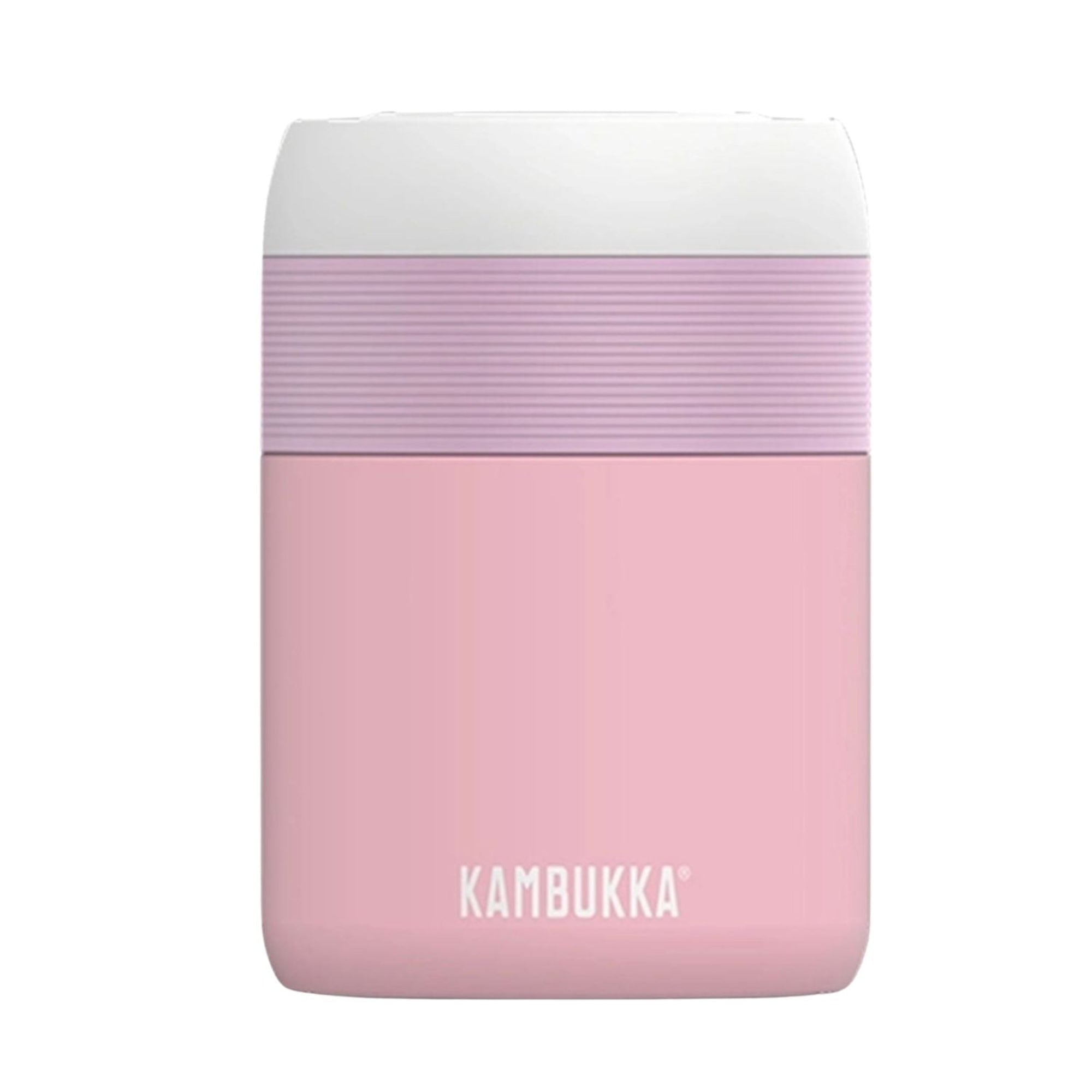Termos obiadowy Kambukka Baby Pink – szczelny, utrzymuje ciepło 9h, łatwe otwieranie, bez BPA, kompaktowy i trwały, kolor: różowy