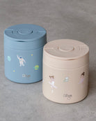 Termos obiadowy Citron Spaceship 350 ml dla dzieci – stal nierdzewna, szczelny, bez BPA, wzór kosmos, ciepło do 6h