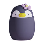 Asobu Bestie Foodie Penguin - termos obiadowy dla dzieci, 300 ml, stal nierdzewna, ergonomiczny kształt, odporny na zarysowania, zabawny kształt pingwina, kolor: biało-czarny