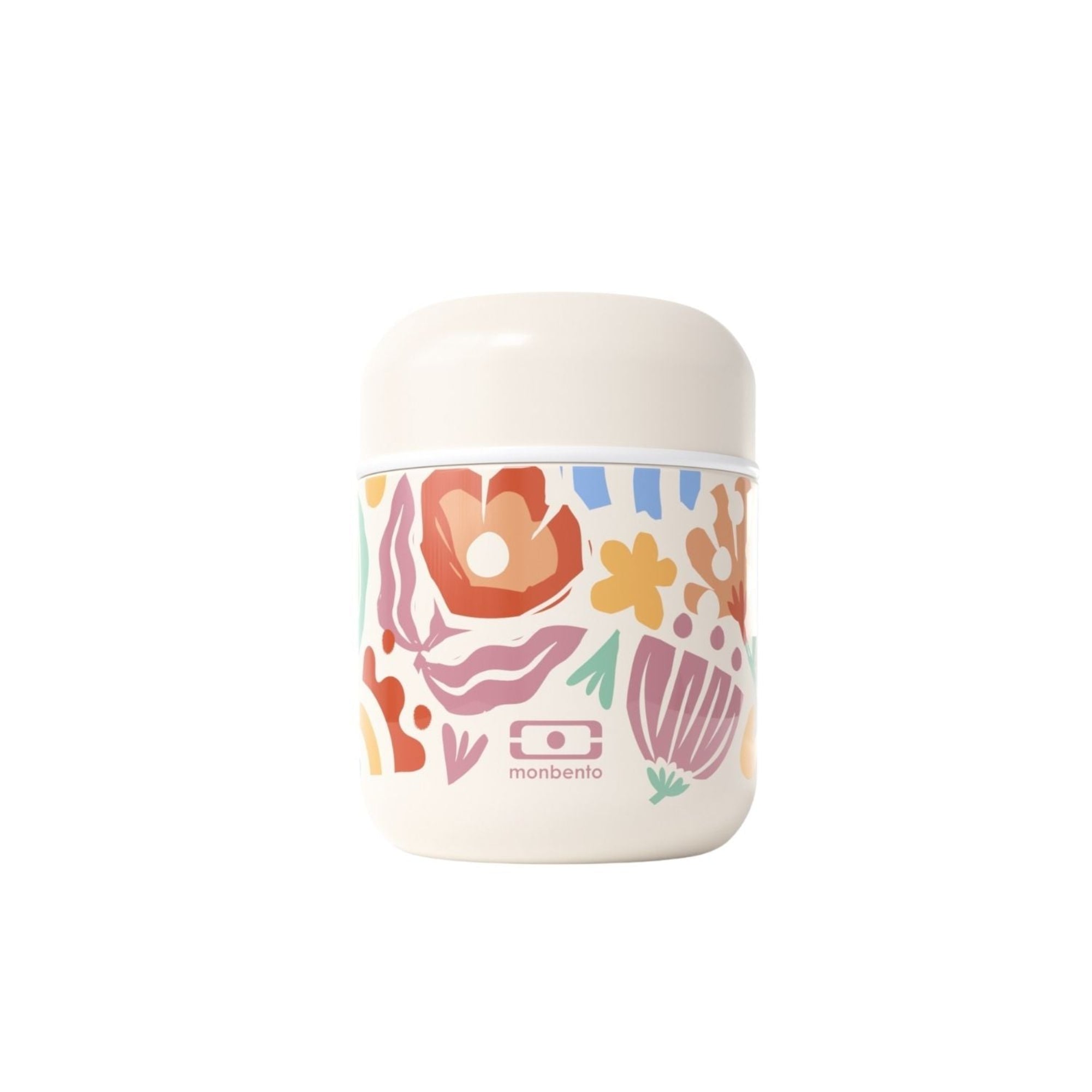 Monbento Capsule Papercut – termos dla dzieci 280 ml. Utrzymuje ciepło do 5 h, 100% szczelny i lekki. Idealny na zupę, owsiankę czy makaron w podróży, wzór: wycinanki