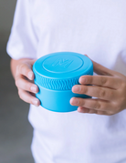 MontiiCo Food Jar Coastal 200 ml – termos dla dzieci, szczelny, utrzymuje ciepło do 5 h, idealny do szkoły, kolor: niebieski