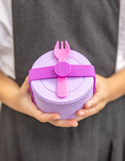 MontiiCo Food Jar Lilac  200 ml – termos dla dzieci, szczelny, utrzymuje ciepło do 5 h, idealny do szkoły, kolor: fioletowy