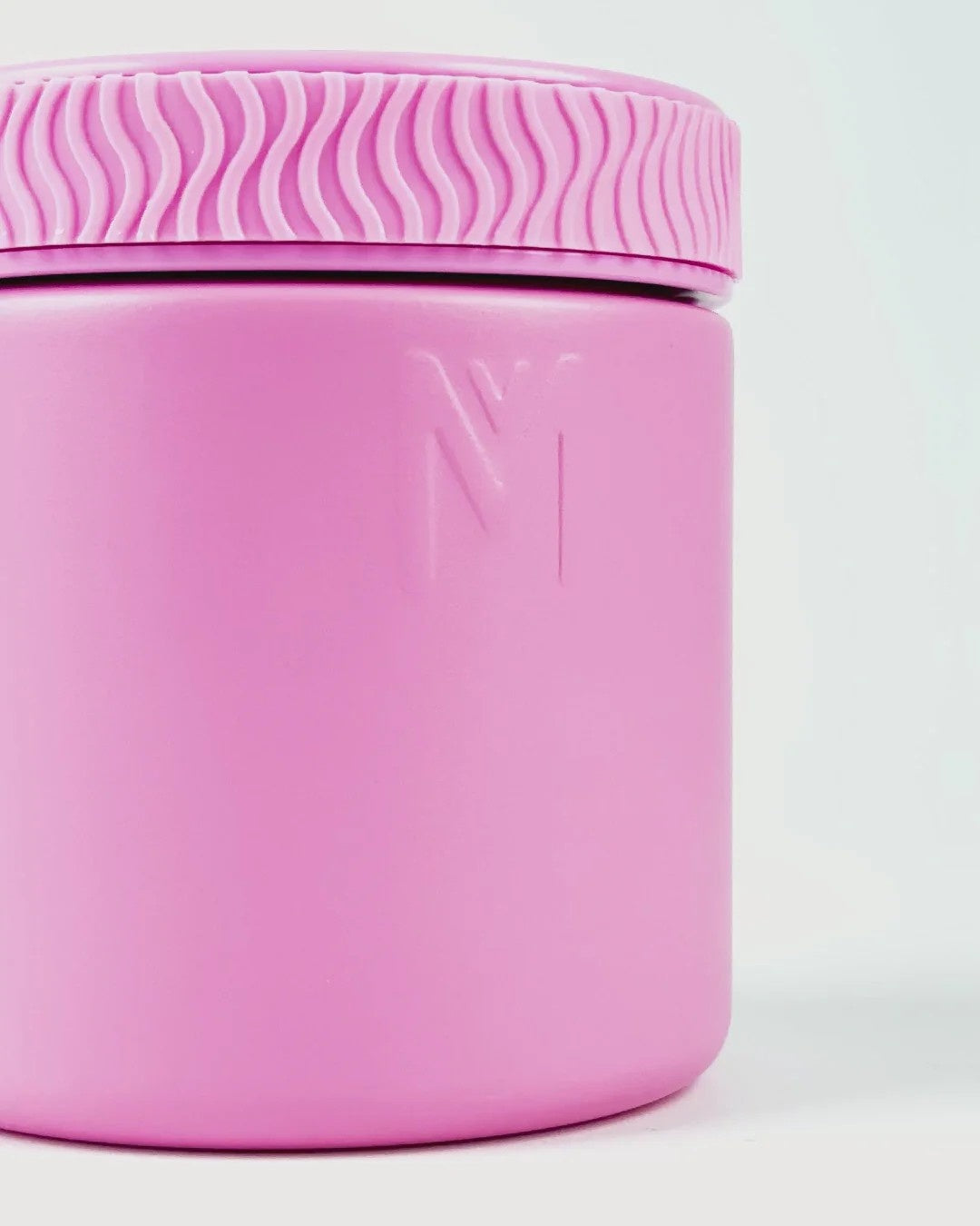 MontiiCo Food Jar Floss 400 ml – termos dla dzieci, szczelny, utrzymuje ciepło do 7 h, idealny do szkoły, kolor: różowy