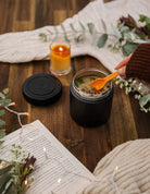 MontiiCo Food Jar Midnight 400 ml – termos dla dzieci, szczelny, utrzymuje ciepło do 7 h, idealny do szkoły, kolor: czarny