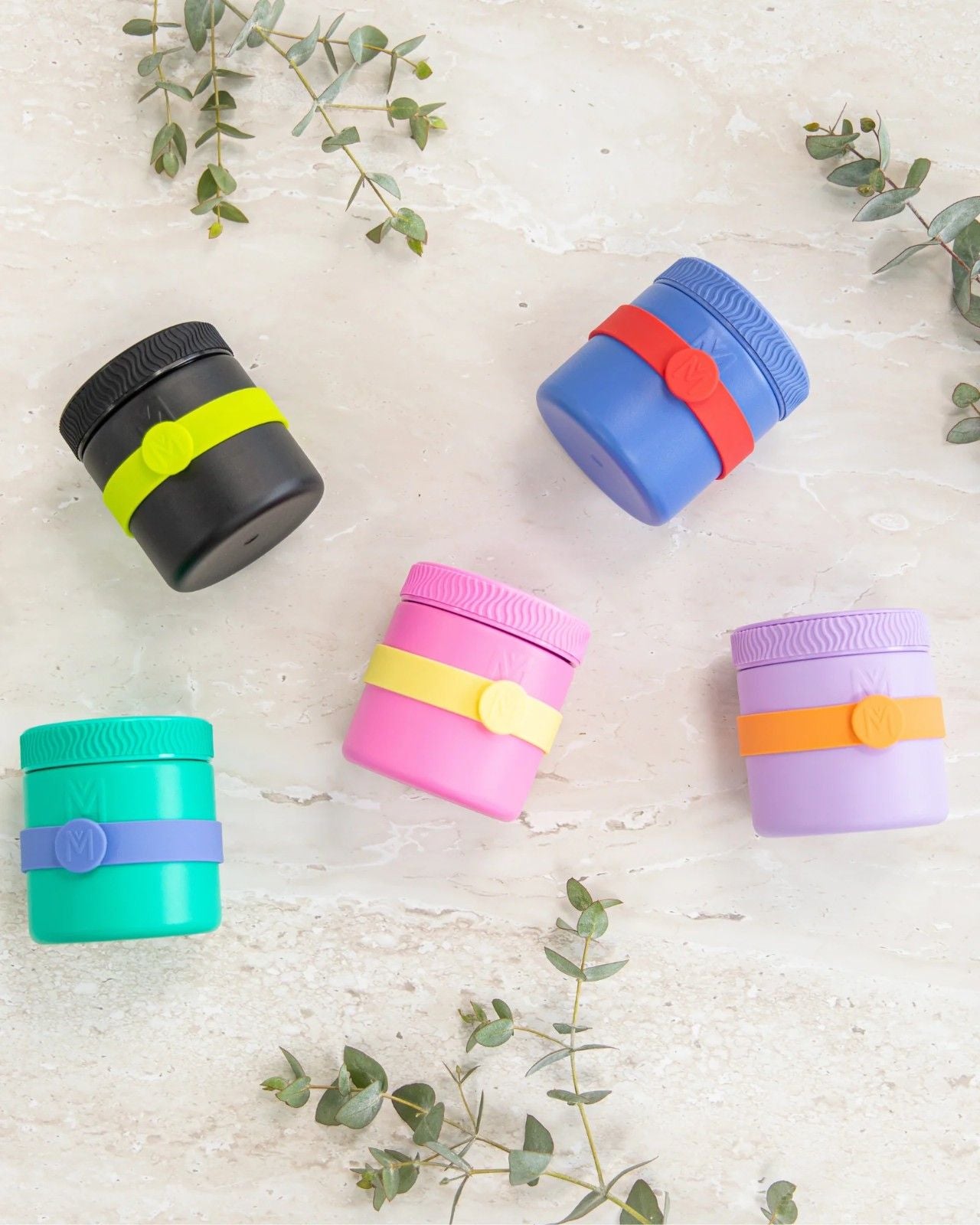 MontiiCo Food Jar Midnight 400 ml – termos dla dzieci, szczelny, utrzymuje ciepło do 7 h, idealny do szkoły, kolor: czarny