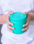 MontiiCo Food Jar MOhito 400 ml – termos dla dzieci, szczelny, utrzymuje ciepło do 7 h, idealny do szkoły, kolor: zielony