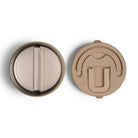 Termos obiadowy Citron 400 ml Beige z podziałką – stal nierdzewna, szczelny, beżowy, bez BPA, ciepło do 5h, zimno do 7h