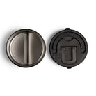 Termos obiadowy Citron 400 ml Black z podziałką – stal nierdzewna, szczelny, czarny, bez BPA, ciepło do 5h, zimno do 7h