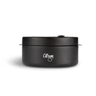 Termos obiadowy Citron 400 ml Black z podziałką – stal nierdzewna, szczelny, czarny, bez BPA, ciepło do 5h, zimno do 7h