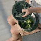 Termos obiadowy Citron 400 ml Olive Green z podziałką – stal nierdzewna, szczelny, oliwkowy, bez BPA, ciepło do 5h, zimno do 7h