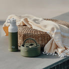 Termos obiadowy Citron 400 ml Olive Green z podziałką – stal nierdzewna, szczelny, oliwkowy, bez BPA, ciepło do 5h, zimno do 7h