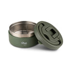 Termos obiadowy Citron 400 ml Olive Green z podziałką – stal nierdzewna, szczelny, oliwkowy, bez BPA, ciepło do 5h, zimno do 7h
