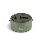 Termos obiadowy Citron 400 ml Olive Green z podziałką – stal nierdzewna, szczelny, oliwkowy, bez BPA, ciepło do 5h, zimno do 7h
