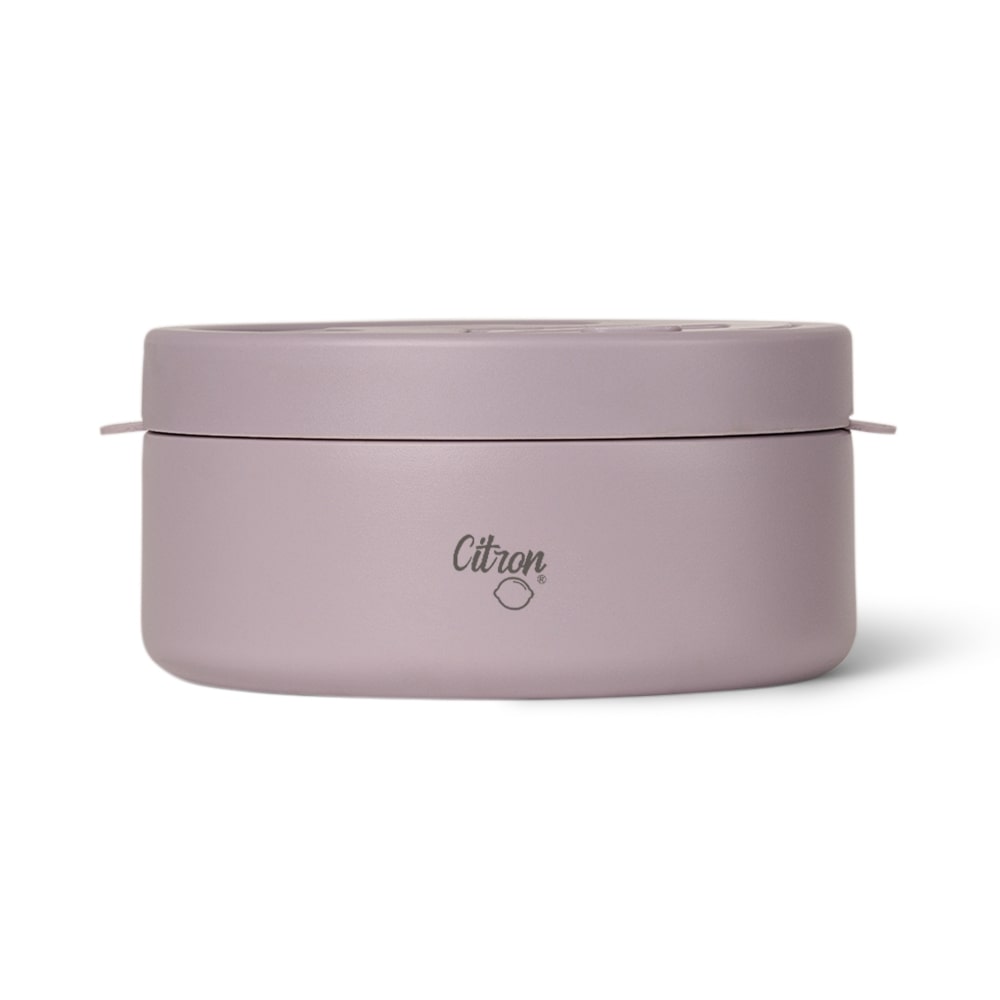 Termos obiadowy Citron 400 ml Purple z podziałką – stal nierdzewna, szczelny, fioletowy, bez BPA, ciepło do 5h, zimno do 7h