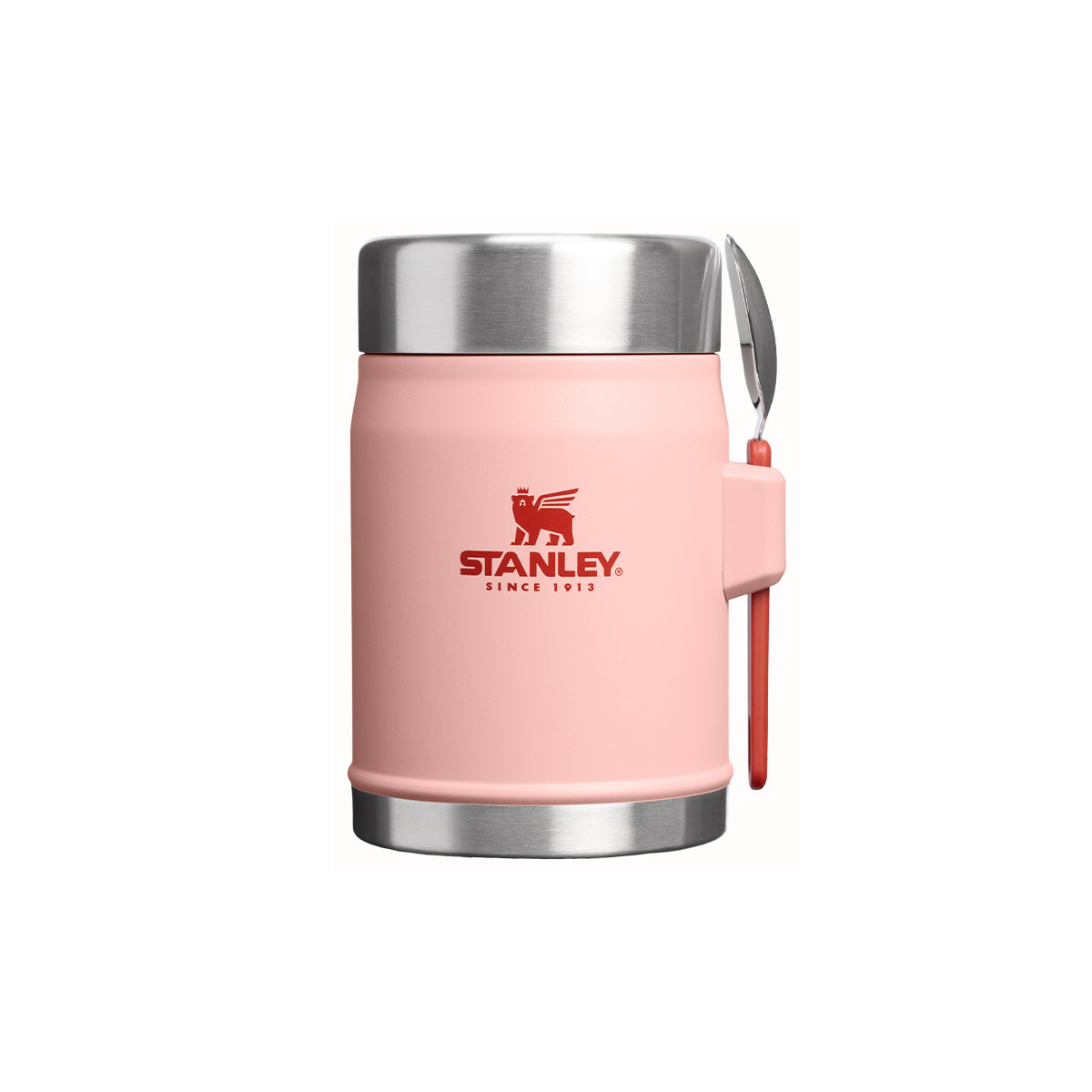 Stanley Classic termos obiadowy 400 ml ze sztućcem Peach Rose