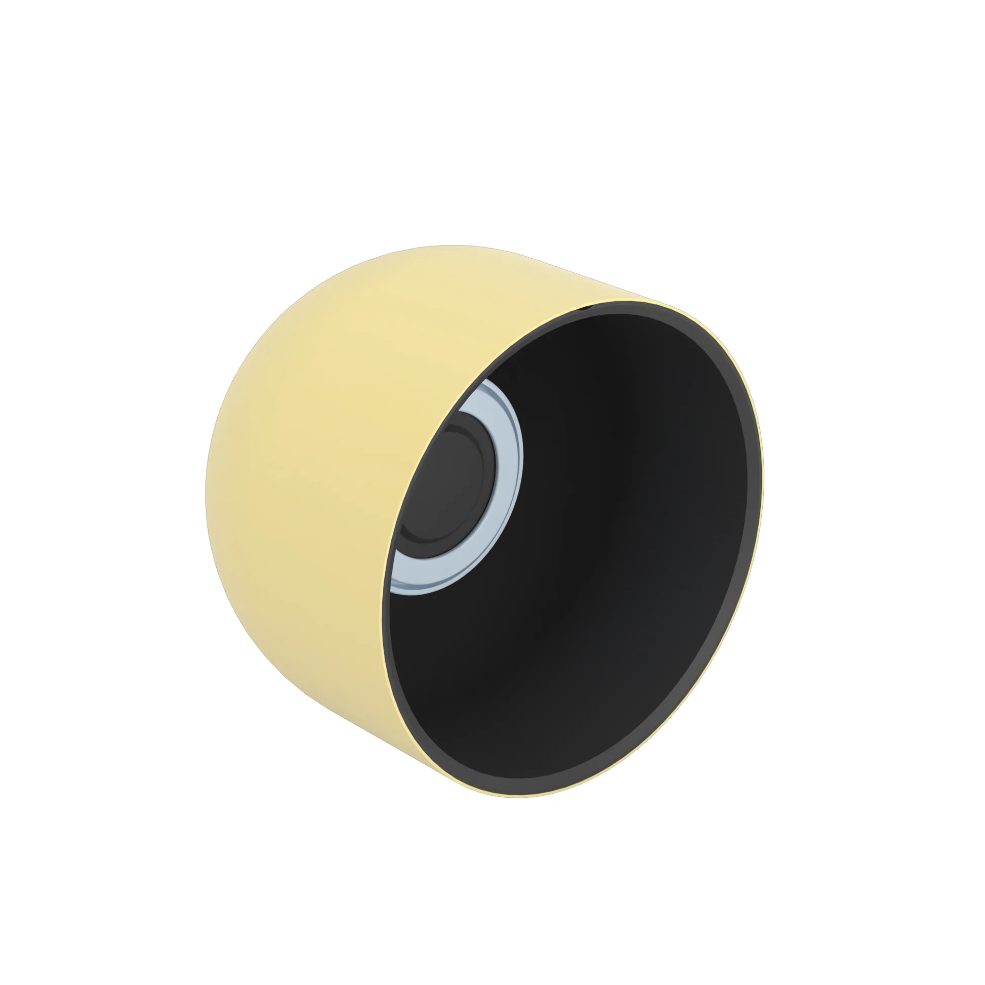 Lekka butelka termiczna Asobu Orb 420ml w kolorze brzoskwiniowym, mieści się w uchwycie samochodowym