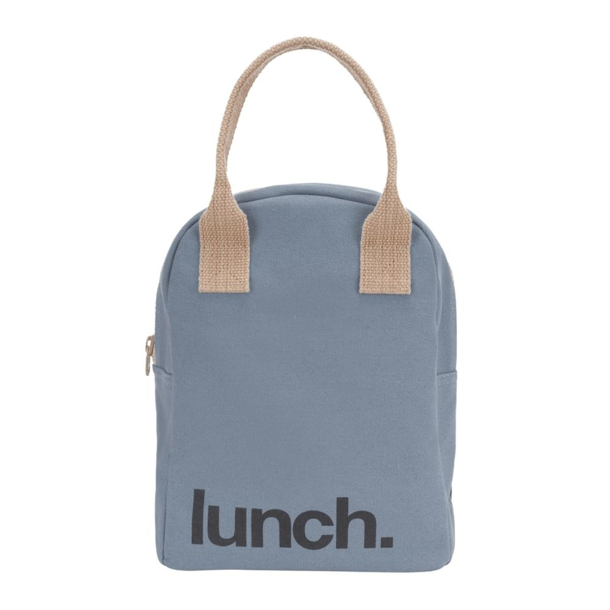 Torba termiczna na lunch Blue – ekologiczna, pojemna, z bawełny organicznej i RPET, wodoodporna i lekka, kolor: niebieski