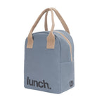 Torba termiczna na lunch Blue – ekologiczna, pojemna, z bawełny organicznej i RPET, wodoodporna i lekka, kolor: niebieski