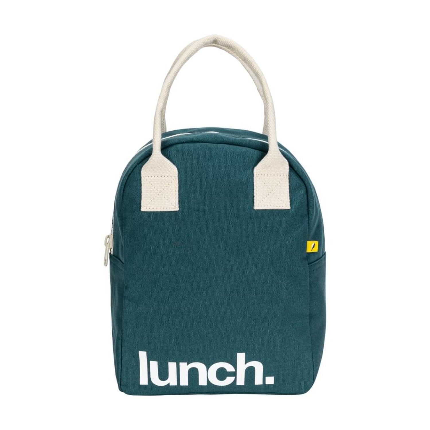 Torba termiczna na lunch Cypress – ekologiczna, pojemna, z bawełny organicznej i RPET, wodoodporna i lekka, kolor: zielony 