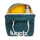 Torba termiczna na lunch Cypress – ekologiczna, pojemna, z bawełny organicznej i RPET, wodoodporna i lekka, kolor: zielony 