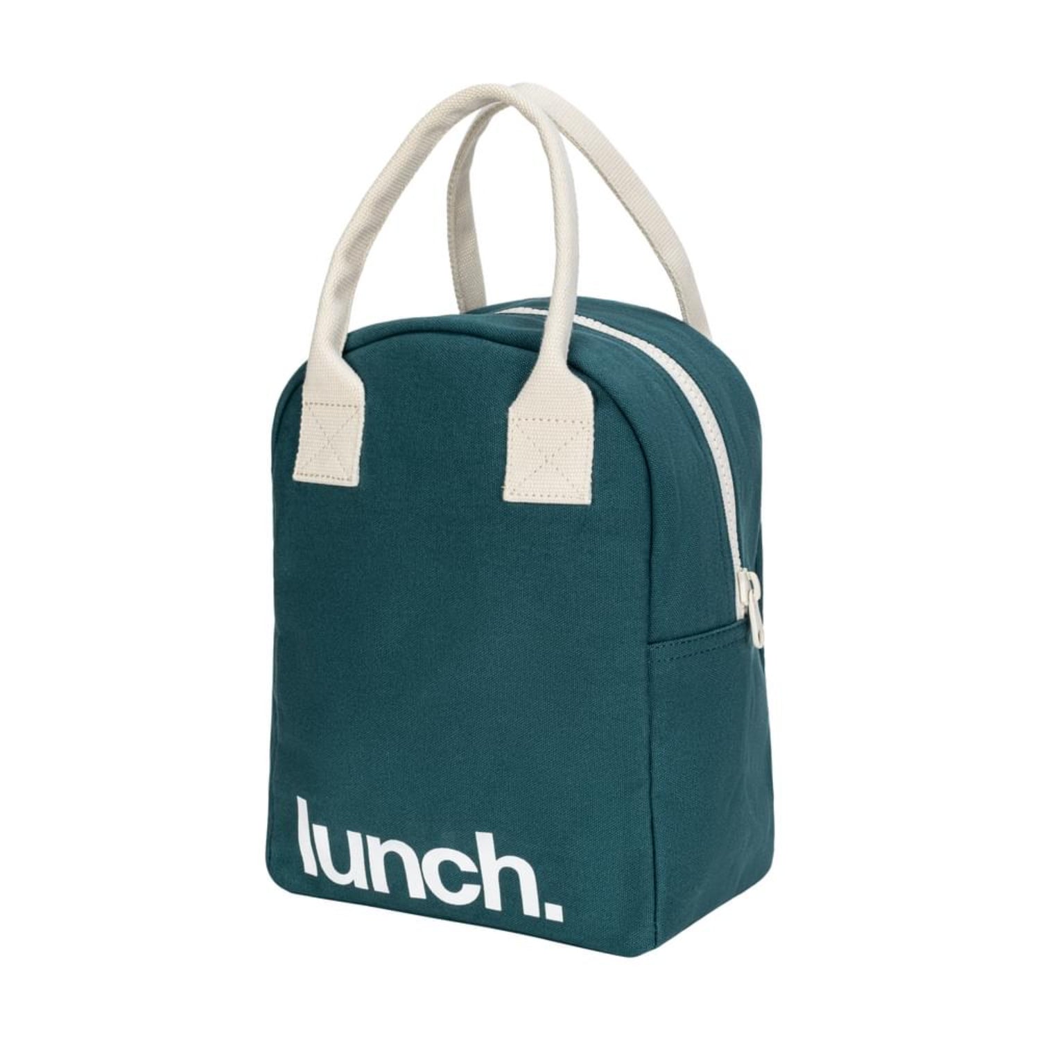 Torba termiczna na lunch Cypress – ekologiczna, pojemna, z bawełny organicznej i RPET, wodoodporna i lekka, kolor: zielony 