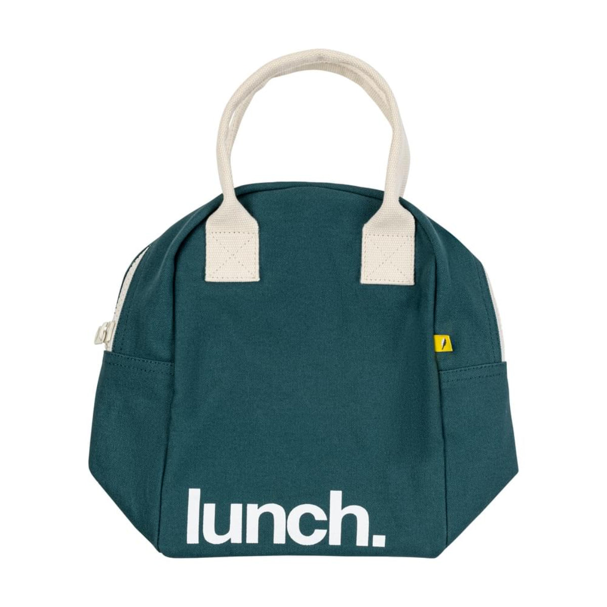 Torba termiczna na lunch Cypress – ekologiczna, pojemna, z bawełny organicznej i RPET, wodoodporna i lekka, kolor: zielony 