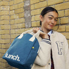Torba termiczna na lunch Cypress – ekologiczna, pojemna, z bawełny organicznej i RPET, wodoodporna i lekka, kolor: zielony 