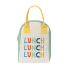 Torba termiczna na lunch Triple Lunch – ekologiczna, pojemna, z bawełny organicznej i RPET, wodoodporna i lekka, kolor: zielony