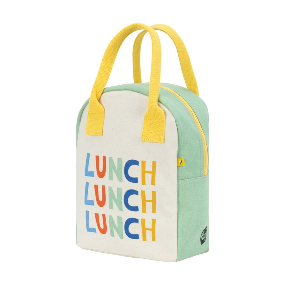 Torba termiczna na lunch Triple Lunch – ekologiczna, pojemna, z bawełny organicznej i RPET, wodoodporna i lekka, kolor: zielony