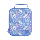 Duża torba termiczna MontiiCo Lunch Bag L Dolphin Dreams z motywem delfinów