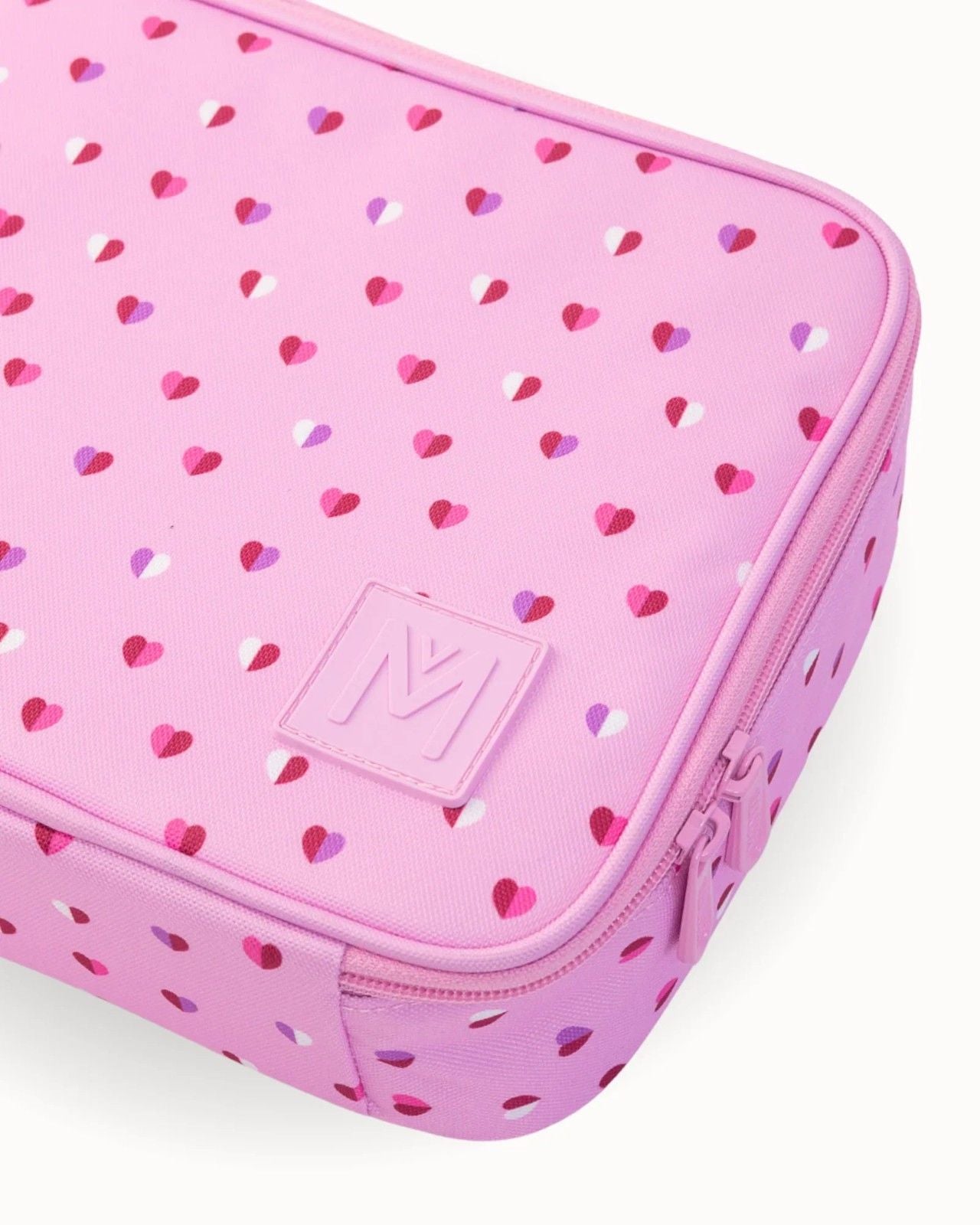 Torba na lunch z motywem serduszek Montiico M Sweetheart, którą można prać w pralce