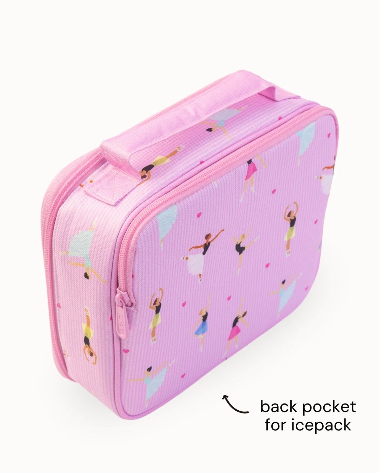 Organizacyjna torba śniadaniowa MontiiCo Twirl z oddzielną kieszenią na wkład chłodzący