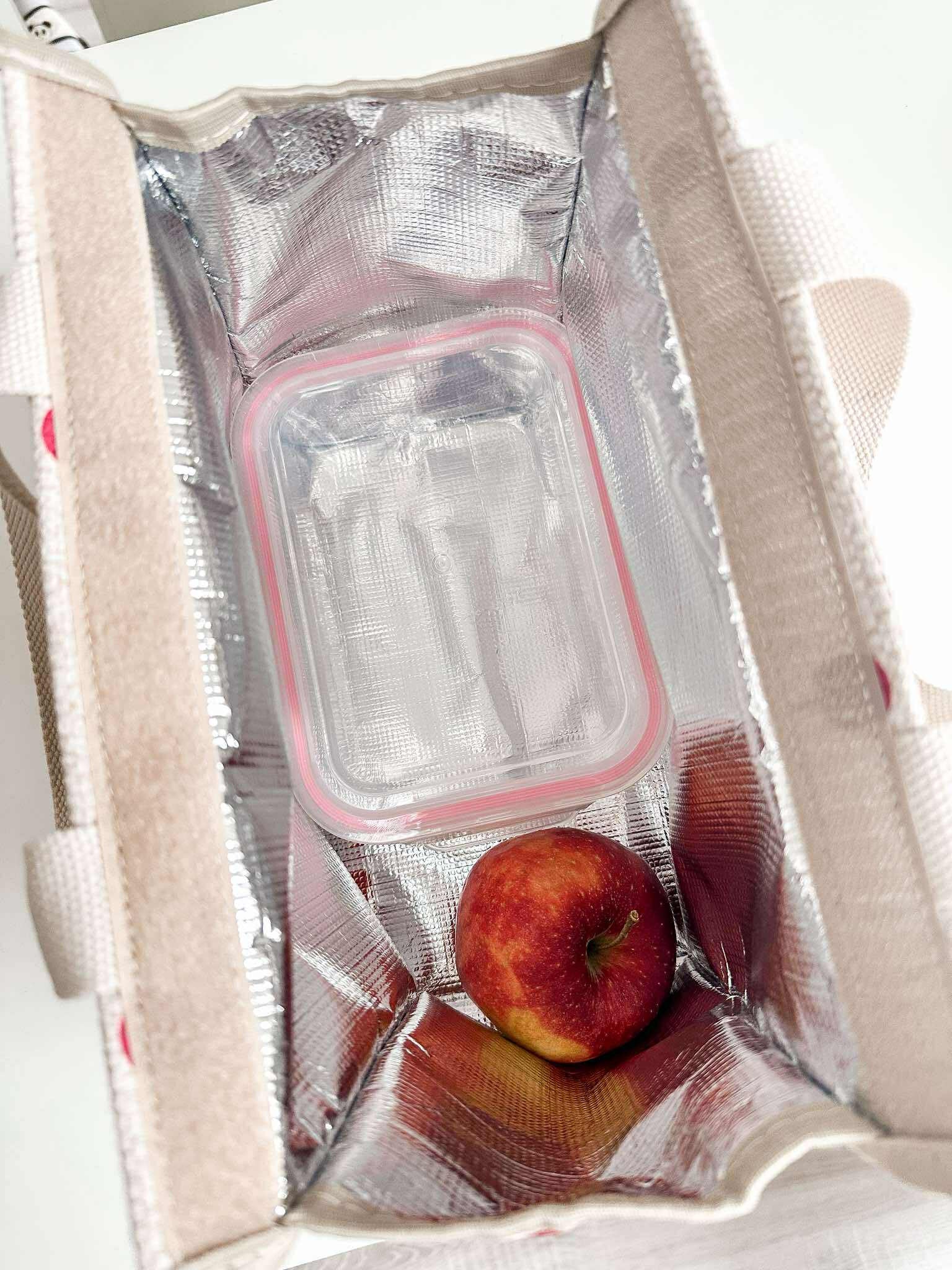 Baggage Botanic – torba na lunch zapinana na rzep z uchwytem do ręki