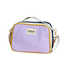 Torba termiczna z paskiem Elsa Hindbag - wygodna, eko, trwala, w stylu retro, izolacja termiczna, 100% bawełna organiczna, kolor: fioletowy