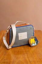 Torba termiczna z paskiem Elsa Hindbag - wygodna, eko, trwala, w stylu retro, izolacja termiczna, 100% bawełna organiczna, kolor: różowy