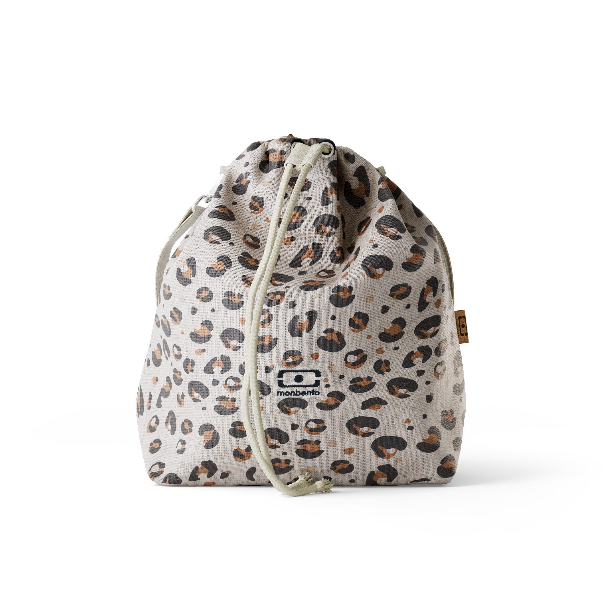 Monbento Lunchbag Graphic Leopard – lekka, termoizolowana torba na lunch, idealna do szkoły, pracy i na wycieczki.