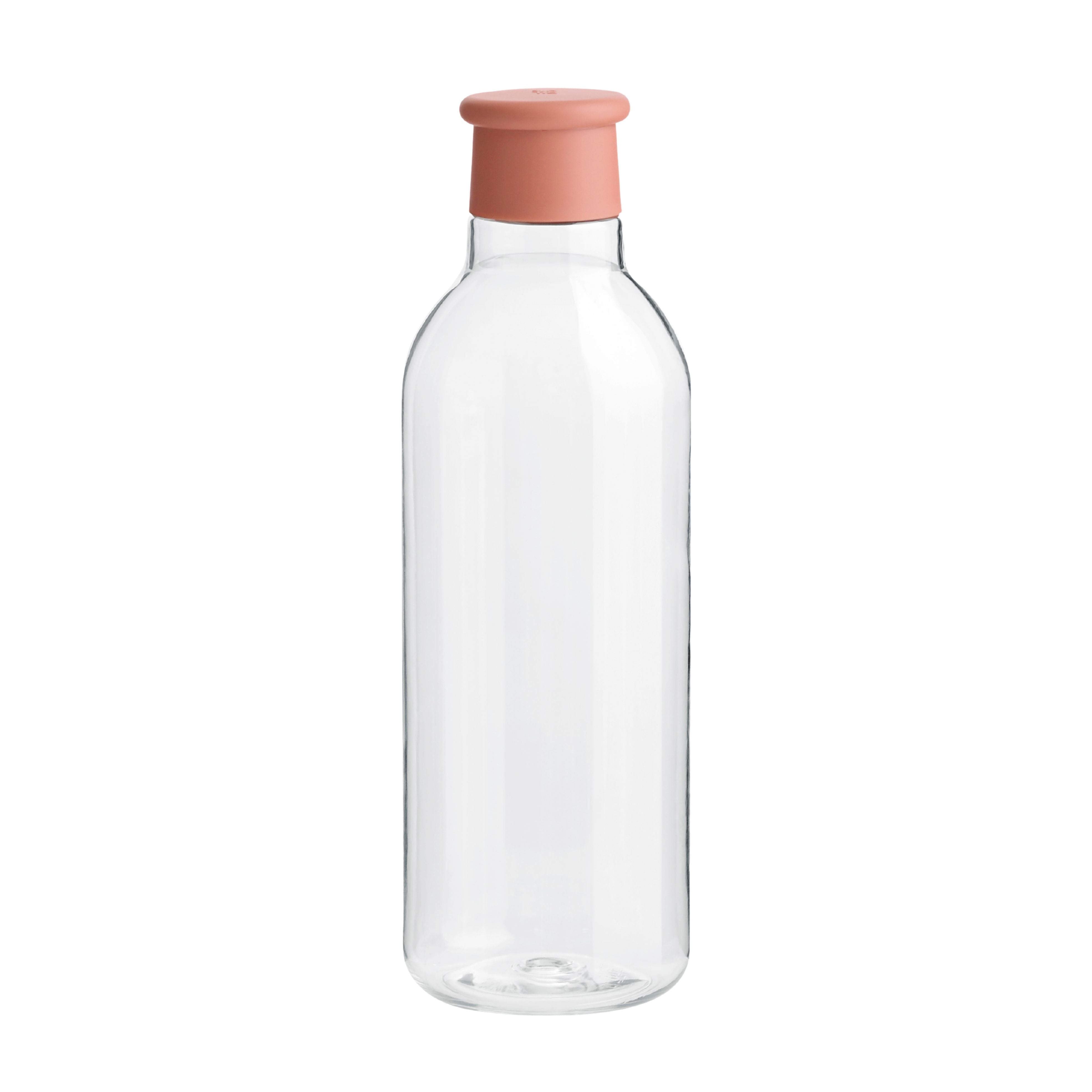 Butelka na wodę RIG-TIG DRINK IT Misty Rose - 750 ml, tritanowa, lekka, szczelna i ekologiczna. Minimalistyczna butelka wielorazowa w różowym odcieniu.