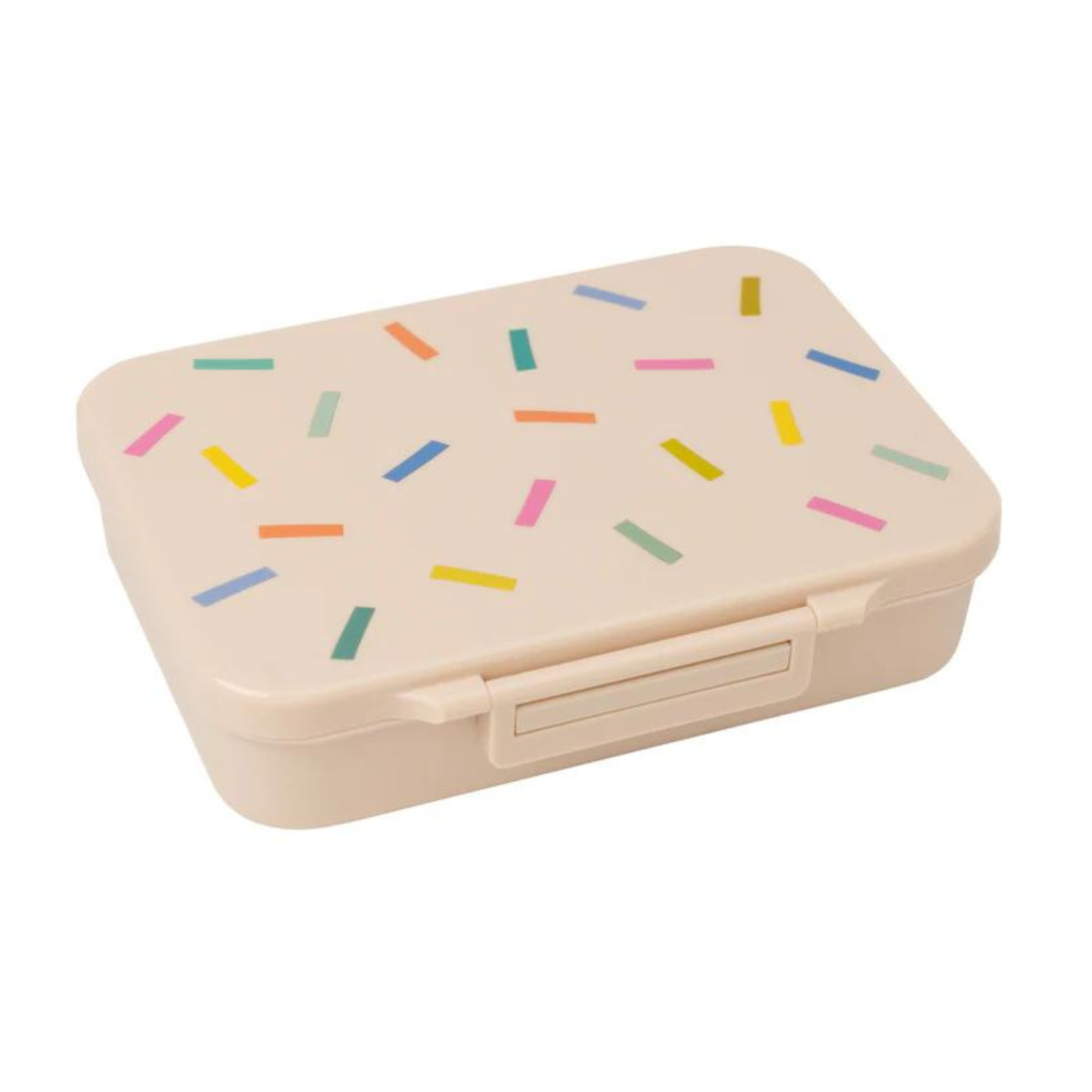 Tritanowy lunch box dla dzieci The Cotton Cloud– kompaktowy, kolorowy i bezpieczny, z pojemnością 850 ml, wzór: konfetti