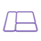 Uszczelka do śniadaniówki OmieBox – fioletowa, silikonowa, szczelna i bezpieczna, w kolorze Unicorn Pink