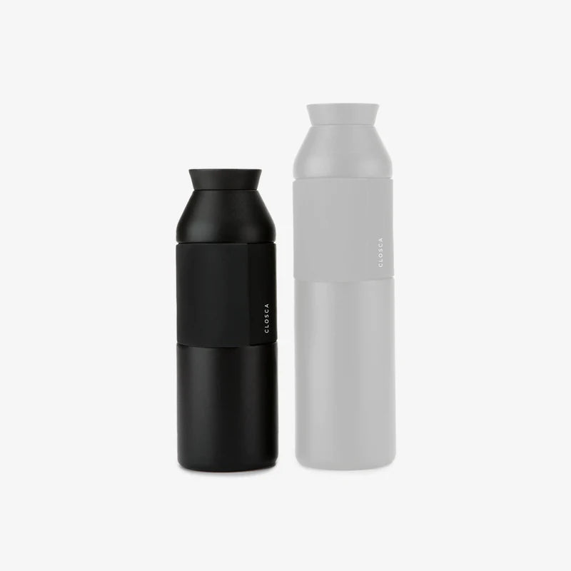 CLOSCA butelka termiczna Wave 450 ml, Black Closca Water Bottles | TwójLunchBox