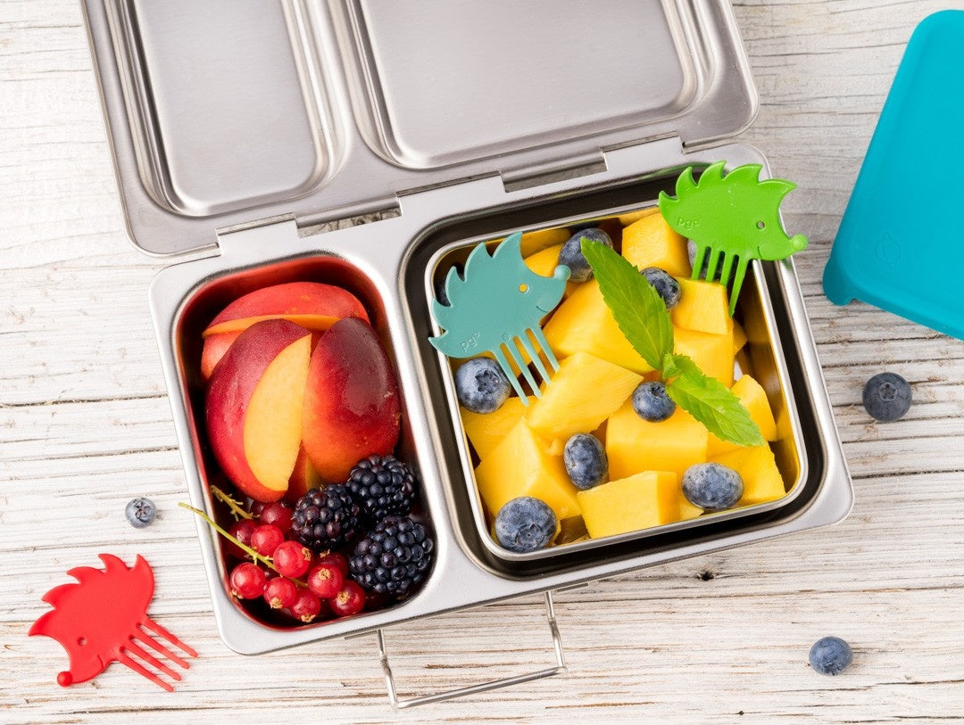 Mini widelczyki bento Pieksi Griffel Hedgehog z motywem jeżyka