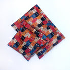 Woreczek na żywność BeePack Cats– wielorazowe opakowanie z bawełny,  antybakteryjny, bez plastiku, wzór: koty